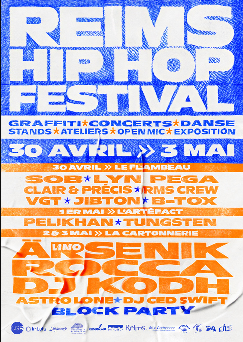 Visuel du Reims Hip Hop Festival